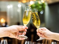 Limited to 2 people 【ANNIVERSARY COURSE】 A perfect course for a celebration with a sparkling wine toast and a dessert plate!