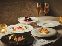 【♦個室確約♦顔合わせやご結納に】BプランWメイン全5皿+乾杯スパークリング