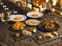 [Dinner Party Plan] A five-course sharing course featuring the bounty of spring, including pasta and a main dish made with colorful seasonal vegetables.