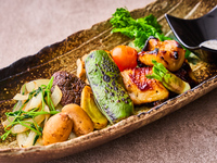 ◇（平日）★四季彩ランチ★4月のおすすめ【そら豆と福島県産若鶏の西京漬け炭火焼き】＊4/1～30