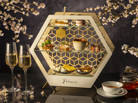 High Tea Set / Savories and  39 drinks free-flow includes Champagne & ROKU Cocktails 