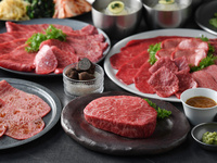 【黒毛和牛＆トリュフ贅沢歓送迎会】～厚切り赤身ステーキ×BLACK TRUFFLE YAKISUKI～ おまかせコース〈料理のみ〉