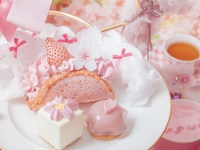 通常テーブルのお席🌸SakuraKitty Afternoontea~crystal~