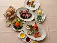 37Steakhouse 16th Anniversary Signature Course 「炭火の薫香と海の恵み」※偶数人数限定※