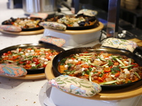 滞在時間フリー！【土日祝日ランチビュッフェ】（ピンチョスやタパス、パエリアなど20種類以上食べ放題）＋スペインワインや国産ハーブティー飲み放題 