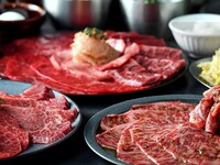 【ハイコスパ腹パン歓送迎会】～ とろけるロース×人気部位塩＆タレ焼8種コース〈2時間飲み放題付〉 