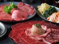 早割プラン【コスパ最高な歓送迎会！】～塩5種×タレ3種～ 上タン・厚切りハラミ・ホルモン・特選赤身／カルビ完全網羅 スタンダード焼肉コース〈2時間飲み放題付〉 