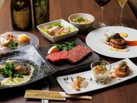 【春コースA】特撰黒毛和牛＆フォアグラ贅沢鉄板焼きコース【5月6日まで】