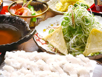 【夏季限定方案】以夏季美味「哈莫」為特色的宴會方案☆生魚片、和牛等 7,000 日圓（含無限暢飲）