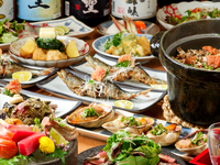 [Easy drinking party] A banquet course perfect for a drinking party, including grilled local chicken and seafood bowls ★ 4,500 yen with all-you-can-drink