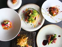 Teppanyaki Course Showcasing Kamakura's Seasonal Delicacies