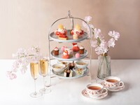 Strawberry and Sakura Afternoon Tea / Free Drinks Included