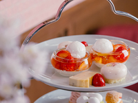 Strawberry and Sakura Afternoon Tea