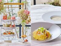 【パスタランチ】初夏のいちごと抹茶アフタヌーンティー（平日）