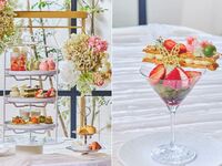 【スペシャリテ付】初夏のいちごと抹茶アフタヌーンティー（平日）