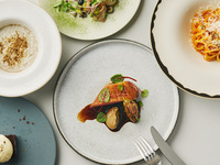 【LUXURY COURSE】窓側確約‼︎前菜2品とパスタ、シェフ特製メインディッシュにデザートまで楽しめる全5品