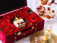 [Strawberry Afternoon Tea★3 hours] Strawberry sweets & free cafe & celebratory trunk cake