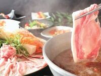 【平日】さくらポークと彩り野菜のつゆしゃぶコース
