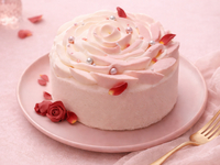 【ホワイトデー限定アントルメ】ローズ・ブランシュ 3号サイズ