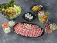 ☆Time Limited 150-minute all-you-can-eat and drink course <Ginjo Lamb Shabu G Course> All-you-can-eat and all-you-can-drink (2.5 hours)