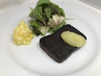 A choice from two pre fixe course menus