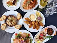 昼飲み対応♪お昼のラーメコース(春)5,000円全6品　(2時間飲み放題付)