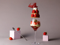 “Red Rhapsody” Parfait​ | With coffee or tea
