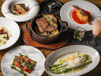 国産サーロインの瞬間燻製グリルなど全7皿【Special Dinner】+3hプレミアム飲み放題