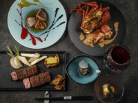 【글라스 샴페인 첨부】 디너 코스 “에비스”