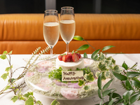 【特製ホールケーキと乾杯スパークリングワイン付】SHARE COURSE 全7品