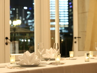 【夜景個室確約★大切な方とのお食事を、プライベート空間で】豪華食材を使用した、一日一組限定のシェフおまかせ贅沢ディナー 2名様～