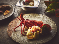 Teppanyaki `Manza` - Okinawan Beef and Seafood Course -