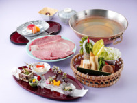  KOGANE SHABUSHABU COURSE (Lean Beef + High Quality Marbled Beef + Tenderloin)