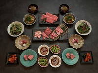 「高级能登牛」烤肉套餐