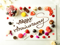 【Bridal】 Anniversary course + 특제 애니버서리 케이크 【도쿄만·오다이바 측석】