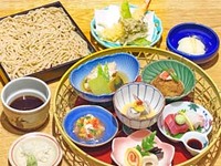予約限定ランチ 【花かご膳～天ぷらせいろ】