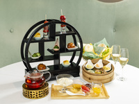 【土日祝ティータイム】チャイニーズバインミー付きアフタヌーンティー