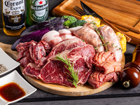 【ガーデンテーブル】デラックスプラン + ソフトドリンク飲み放題