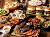 【스탠다드 BBQ 플랜】 볼륨 만점 ◎ 쇠고기 닭고기 모듬 BBQ 플랜 ♪ 2 시간 음료 무제한 포함