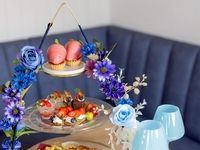 4月6日起：【包含一杯您最喜欢的颜色的庆祝饮品和90分钟无限畅饮】为您最喜欢的偶像准备的下午茶甜点【蓝色】