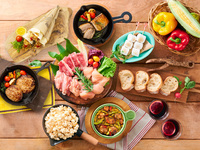 (夏)【平日2部】BBQスタンダードプラン（アルコール付き飲み放題)