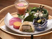 Vegan ランチコース　-和のヴィーガン料理（全５品）