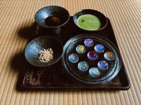 華わらびと抹茶