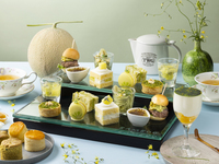 Melon and matcha afternoon tea ★ Saturdays, Sundays, and public holidays (reservations required at 2:30 PM)