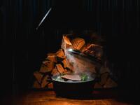 Dinner Course [Flare] — An 8-course menu featuring wood-fired Kagoshima Kuroge Wagyu fillet, Kagoshima Ise-ebi (spiny lobster), and three of the world’s greatest delicacies.