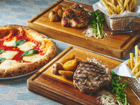 Sharing plate & pool swimming plan (adult)