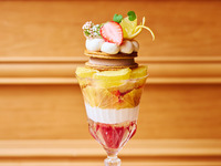 【休日】春の柑橘パフェ