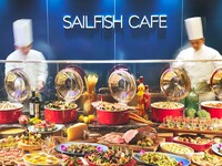 The Buffet (In-store seating information) Limited to hotel guests only. Children under elementary school age.