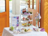 【平日】◇マリアージュフレール社 紅茶1ポット付き◇ 抹茶と紫陽花のアフタヌーンティ with 祇園辻利