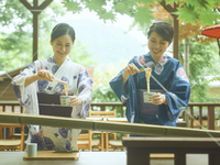 【12時15分～】流しそうめん会席